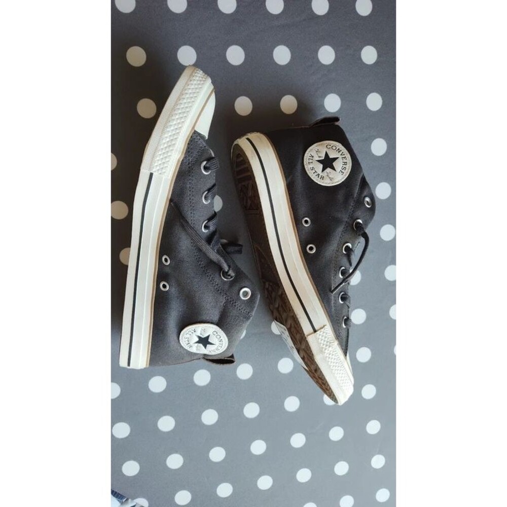 Men's size 9 converse shoes sneakers nwt dark grey